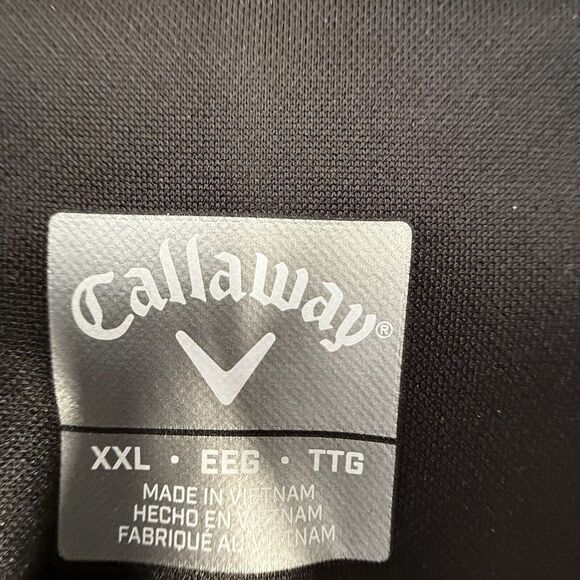 Callaway Golf Quarter-Zip Pullover Performance Athletic Jacket Gray - Picture 5 of 12